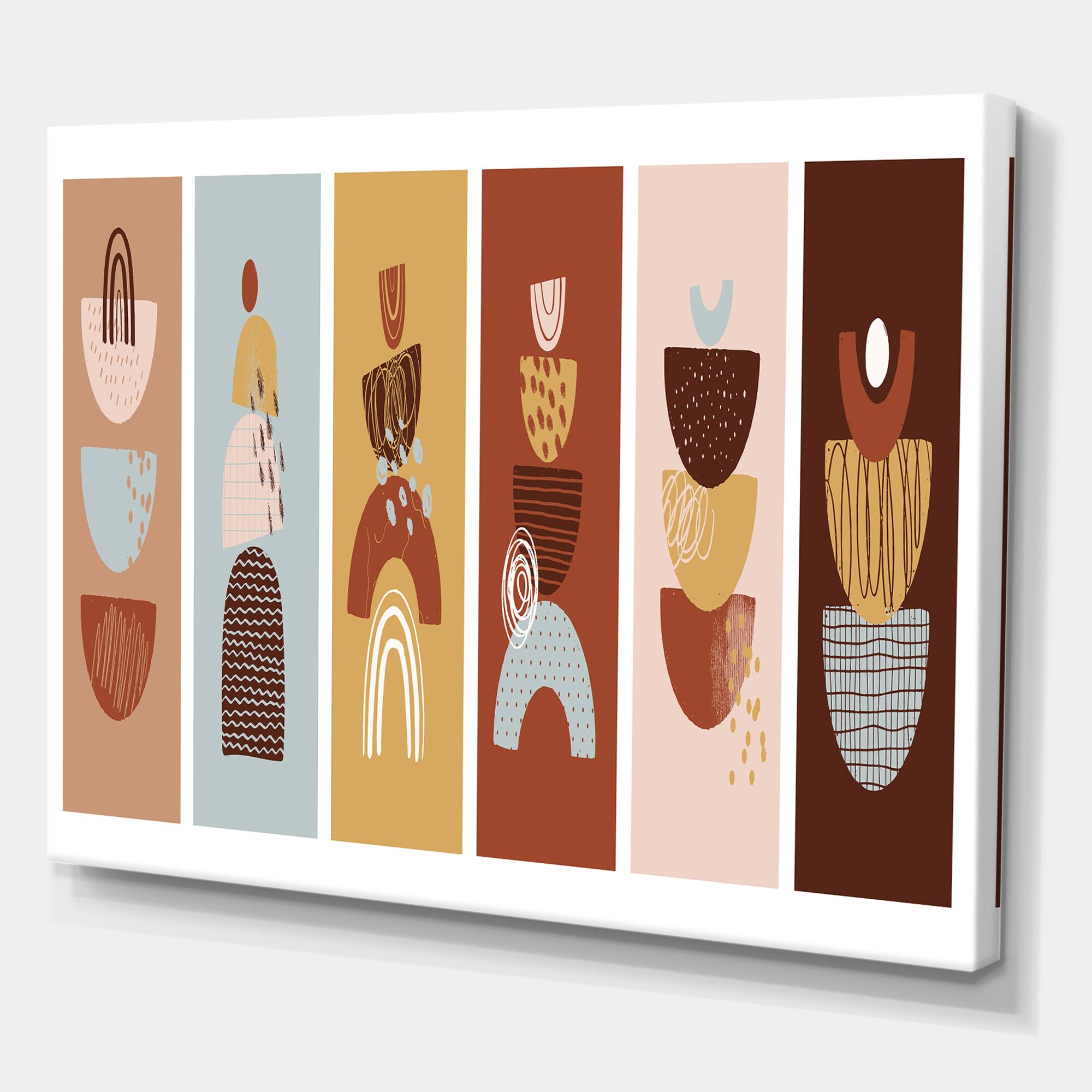 Designart - Minimalistic Compostion of Organic Shapes II
